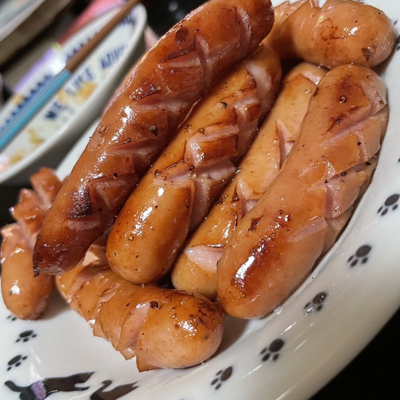 オリーブオイル！ソーセージ(自宅)