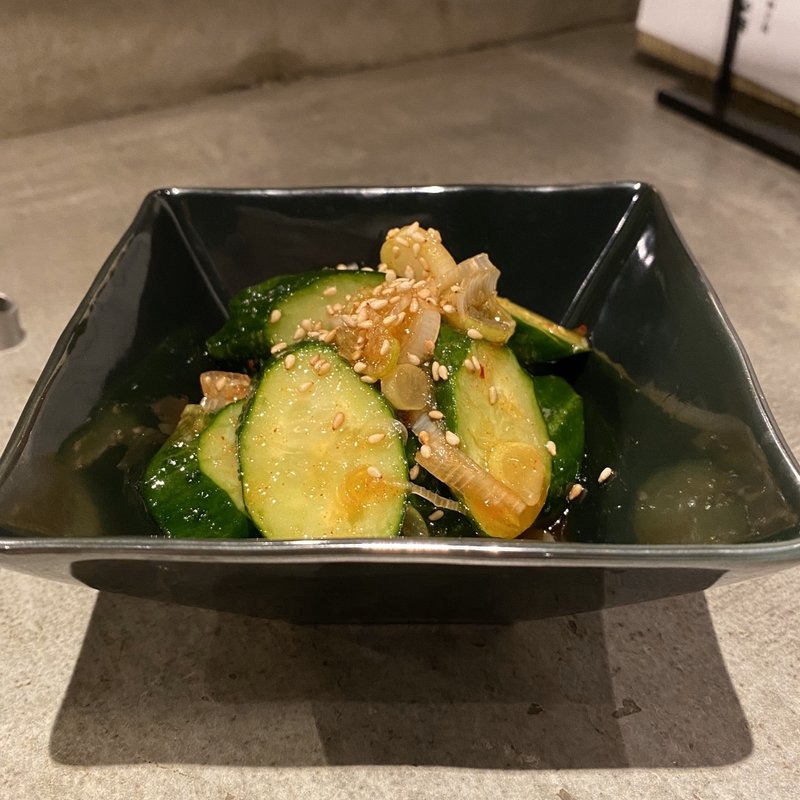 名物きゅうり(焼肉 神宮)