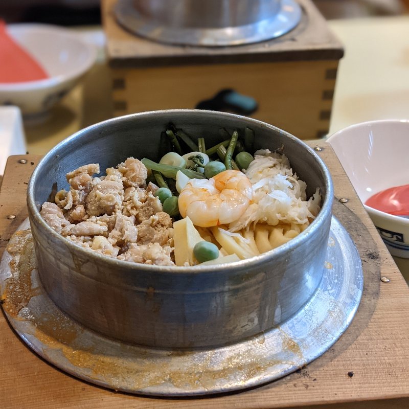 五目釜めし(鳥ぎん下高井戸店)