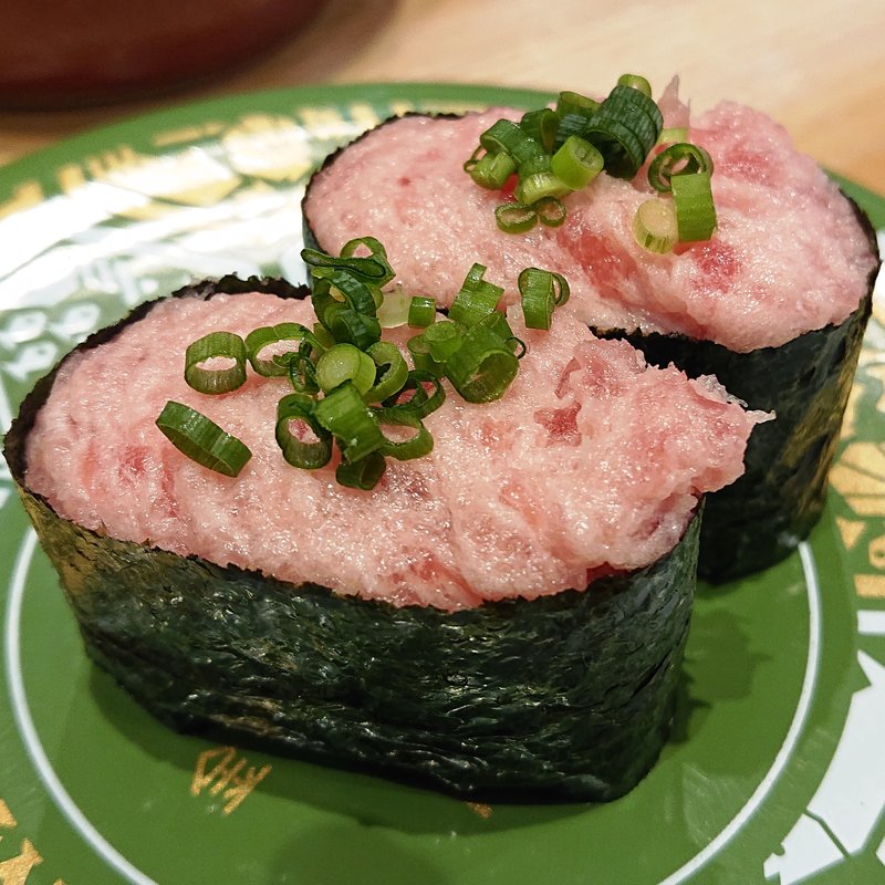 ねぎトロ軍艦(金沢回転寿司 輝らり 八王子OPA店)