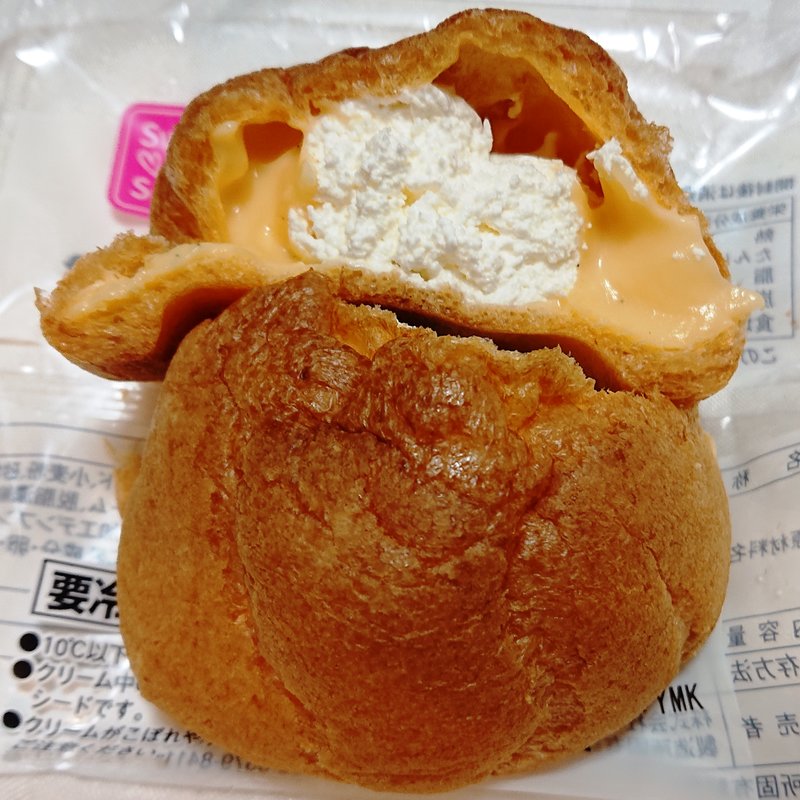 カスタード＆ホイップシュー(Delifrance 八王子店)