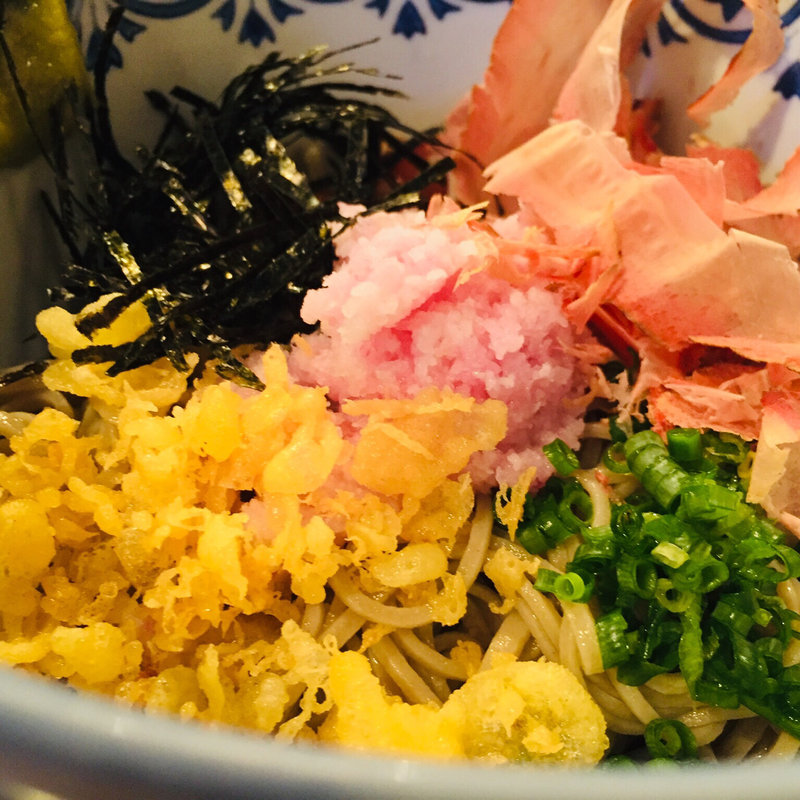 おろしそば(だいこんの花 )