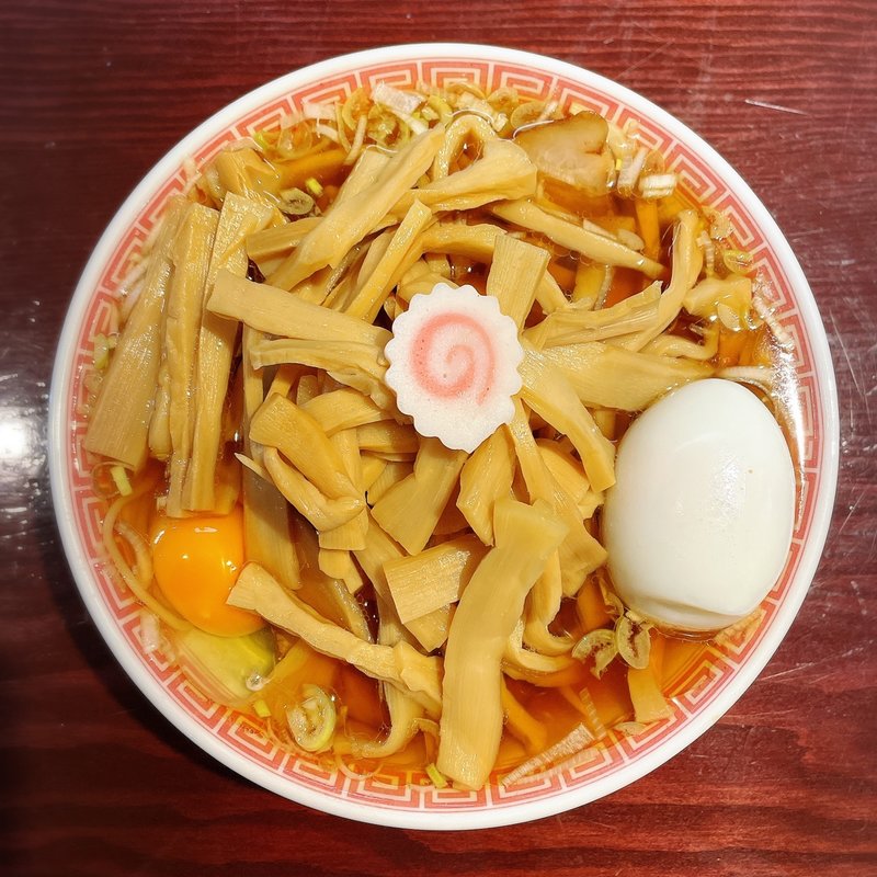 メンマそば(中華そば えもと)