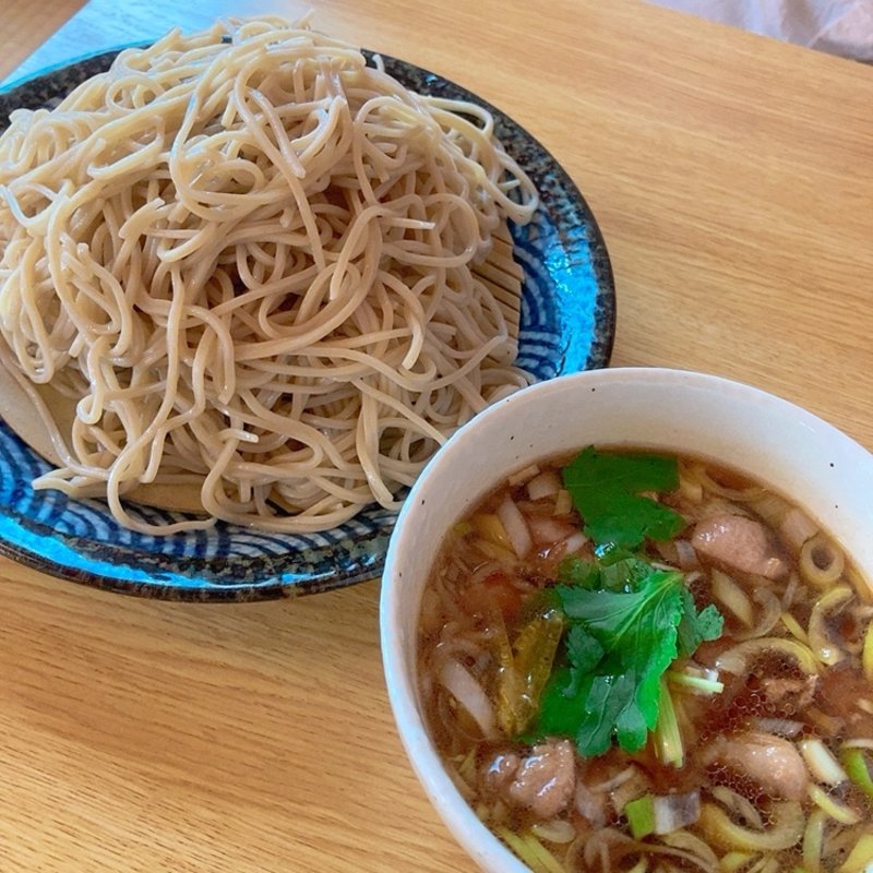 刻み鴨つけ蕎麦(そば屋二八十六)