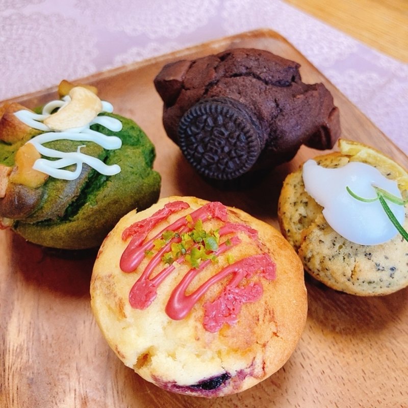 マフィン（各一個）(カフェリナ)