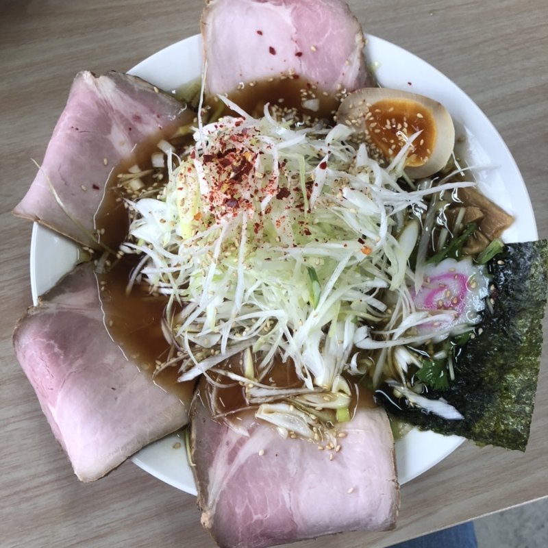 ネギチャーシュー(奥久慈ラーメン　なかざわ)