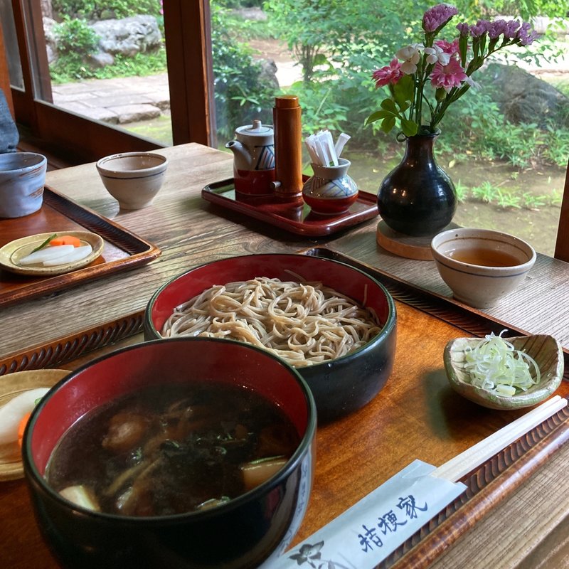 かもざるそば(桔梗家)