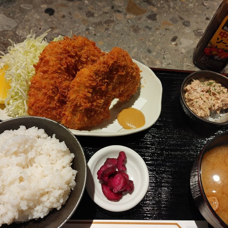 アジフライ定食(デリファシャス)