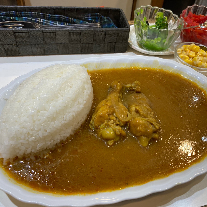 チキンカレー 大盛り(モンスナック )