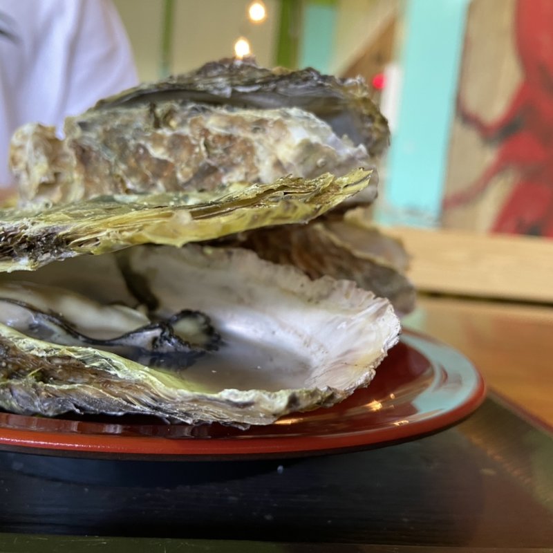 焼き牡蠣(黒潮ダイニング)