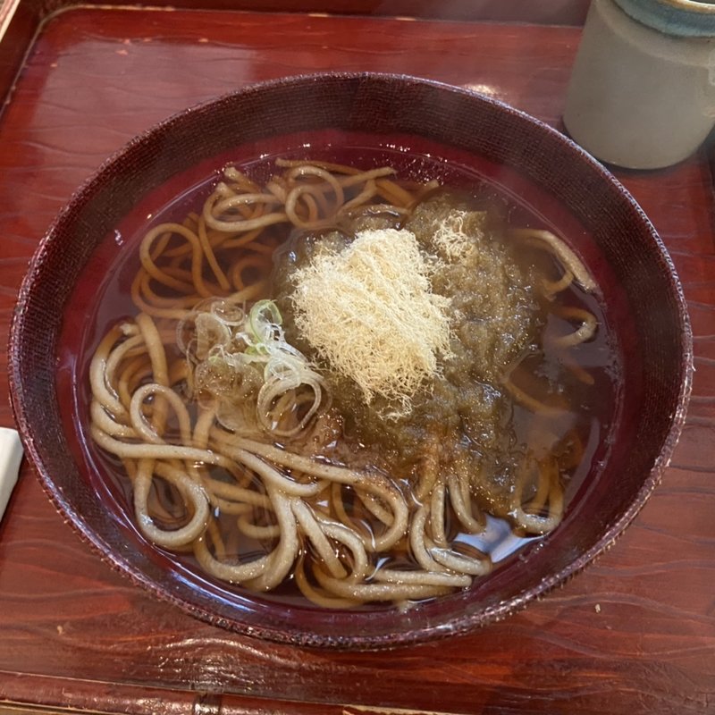 とろろ昆布そば(温)(菊井 （きくい）)