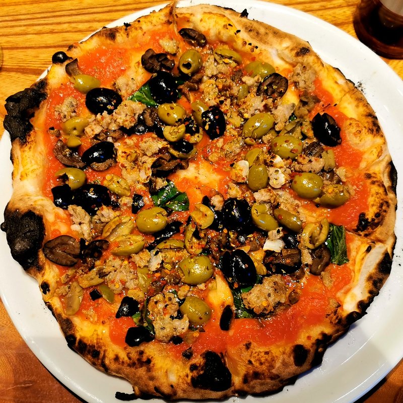 ピッツァ・オリーブ(Pizza da Vinci Tokyo)