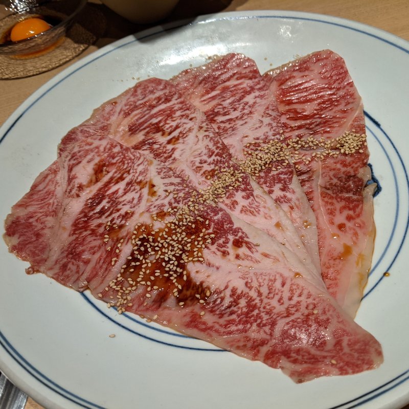 尾崎牛サーロインの焼きすき(尾崎牛焼肉 銀座 ひむか )