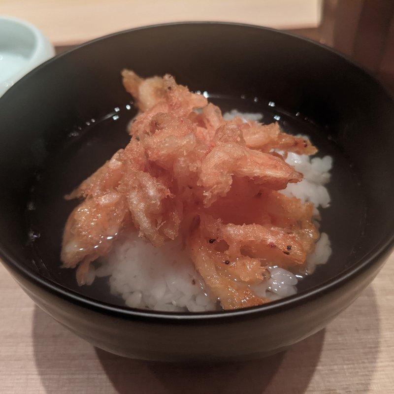 桜えび揚げ茶漬け(わたなべ)