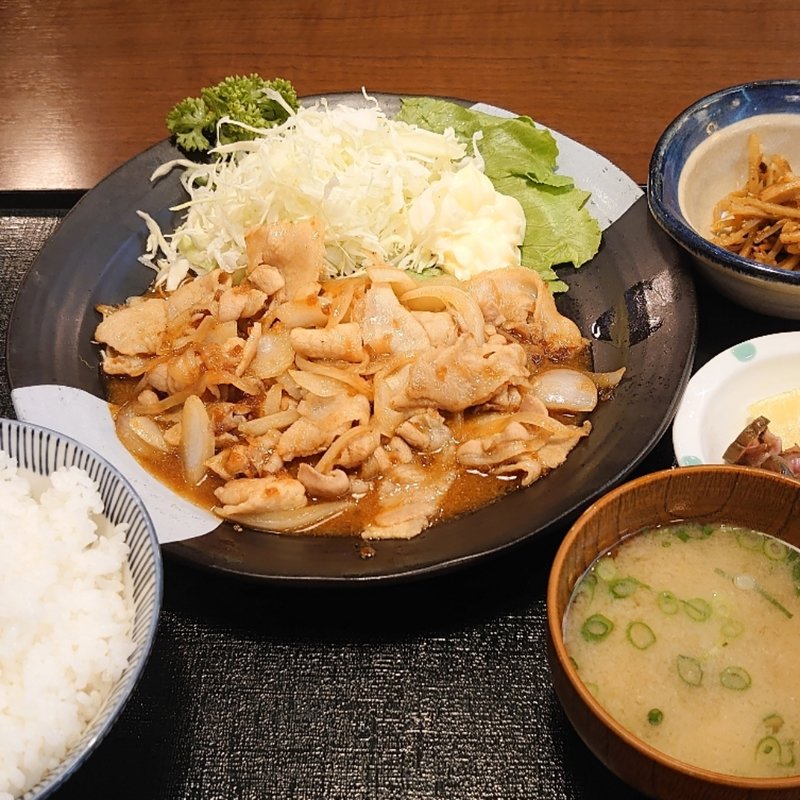 生姜焼き定食(庄や 下館店 )