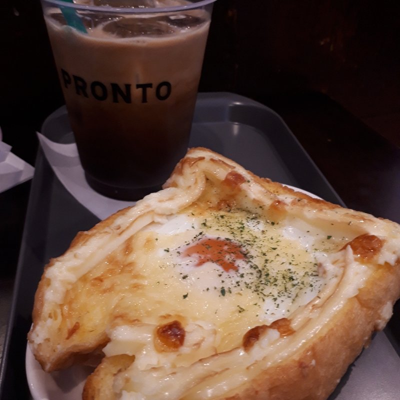 モーニングパンセット　朝ごパンチーズ(PRONTO 大塚店)