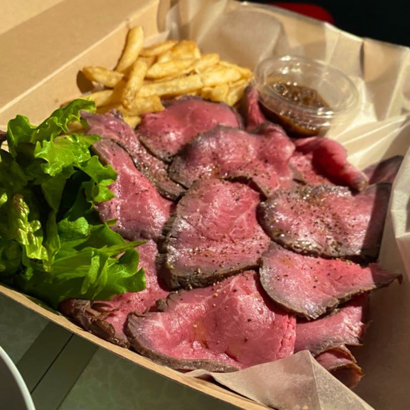 黒毛和牛のローストビーフ(GOOD MORNING CAFE 中野セントラルパーク)