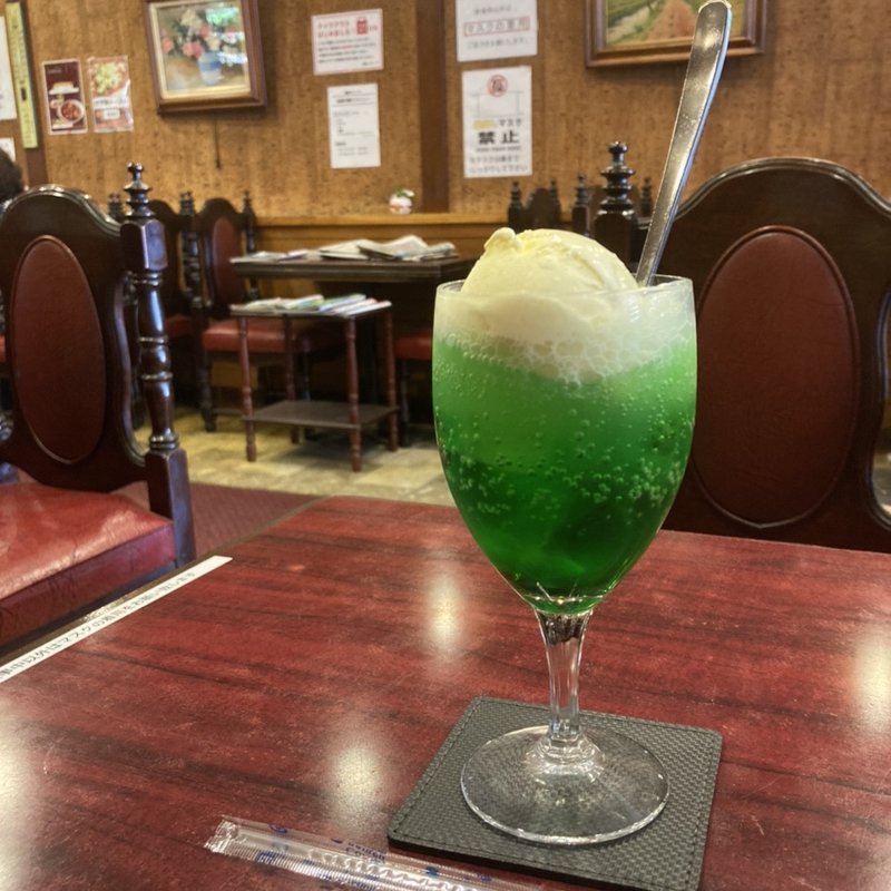 クリームソーダ(珈琲 オリーブ )