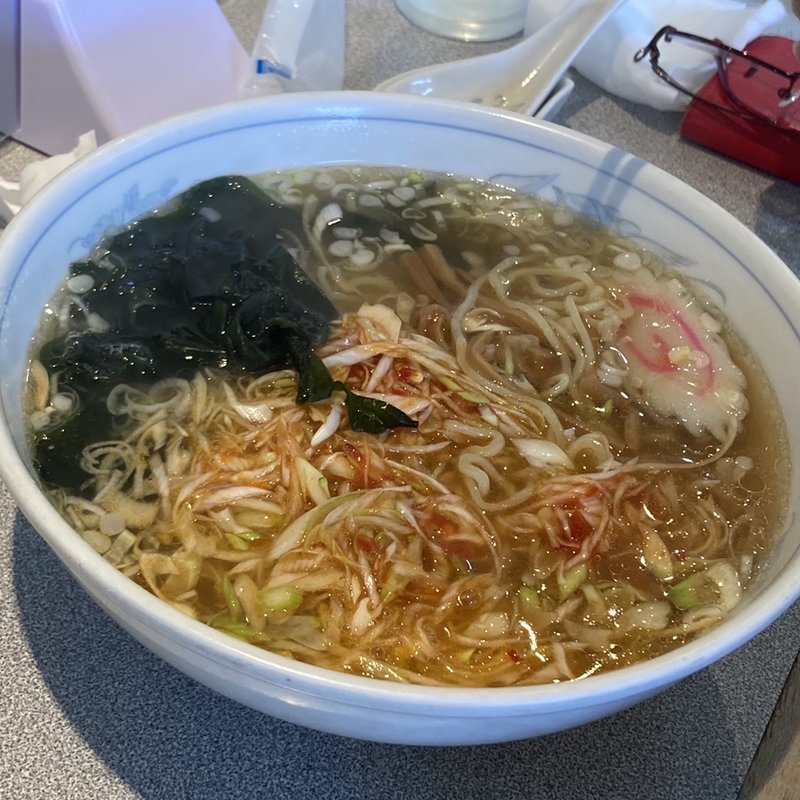 ネギ塩ラーメン(金龍飯店)