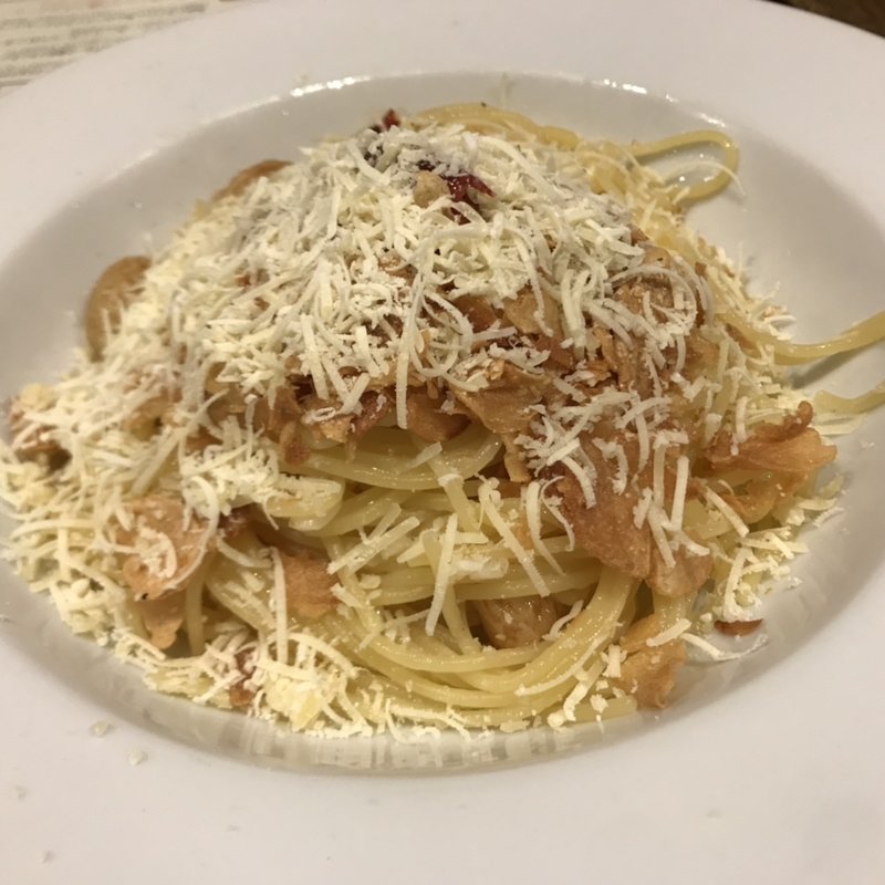 ガーリック・ガーリック　ペペロンチーノ(ガーリック・ジョーズ クイーンズクスエア店 （GARLIC JO'S）)