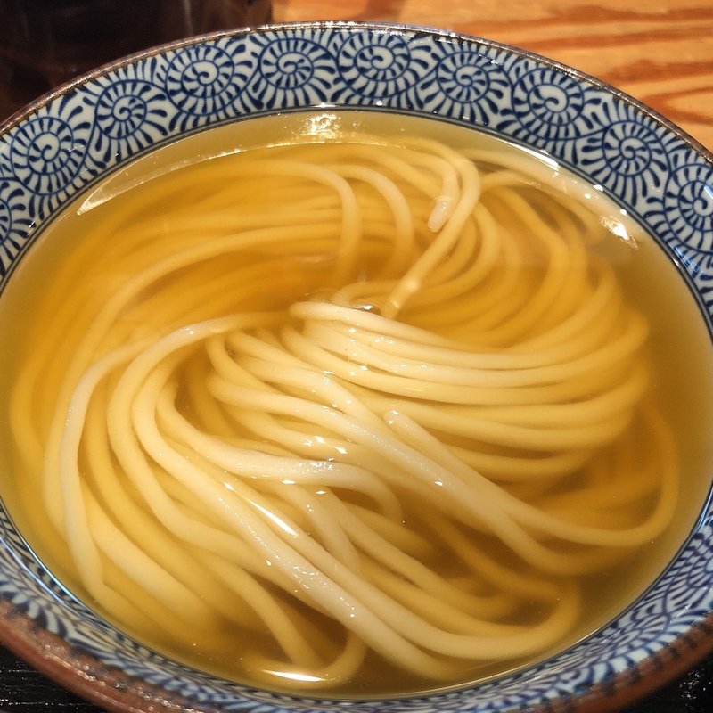 イリコだしひやかけ(き田たけうどん)