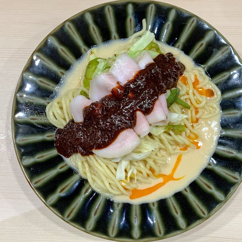 限定　回鍋肉まぜそば(ぷれじでんと)