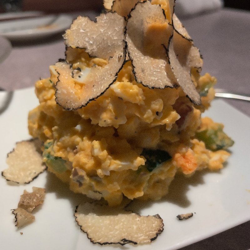 卵たっぷりトリュフポテトサラダR(十番右京 恵比寿店)