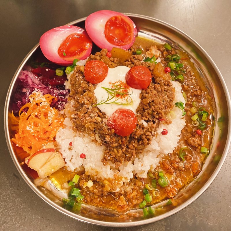 モグラのキーマランチ(Mole&Hosoi Coffees / Mole Gallery)