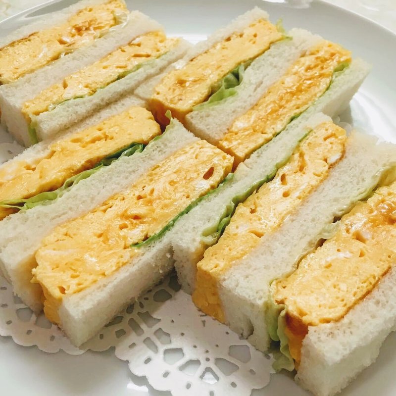 たまごサンド(はまの屋パーラー)