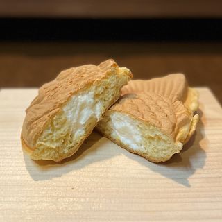 クリームチーズたい焼き(蛸家くるり 植田店)