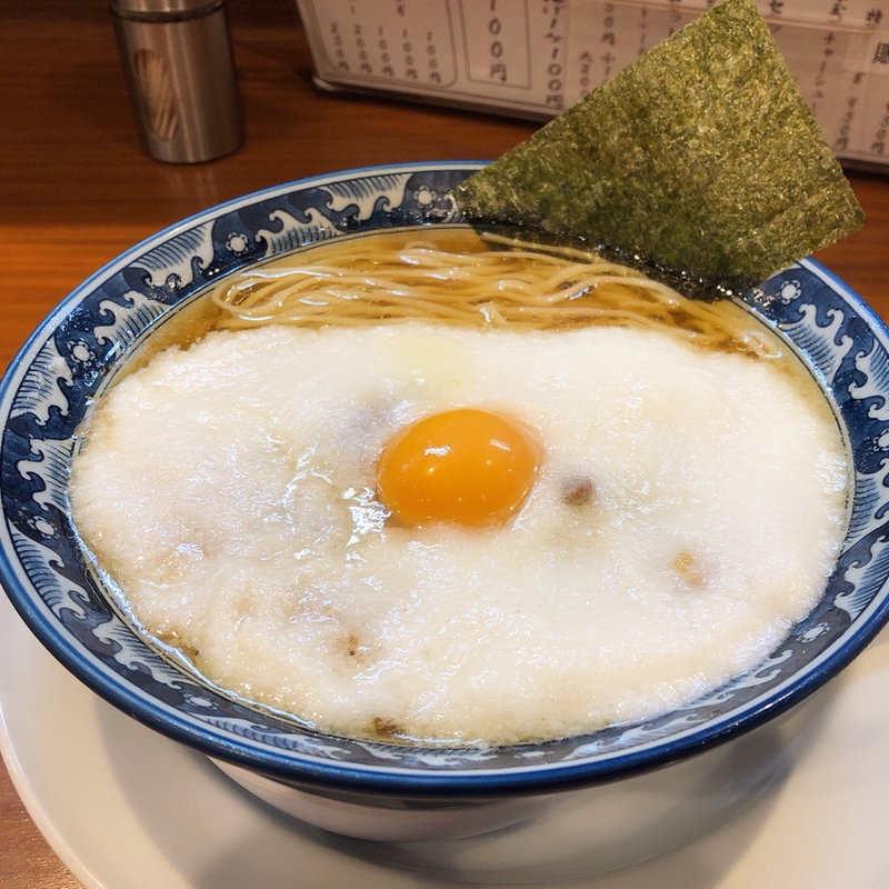 (限定)冷し和牛とろろそば(らーめん 四恩)