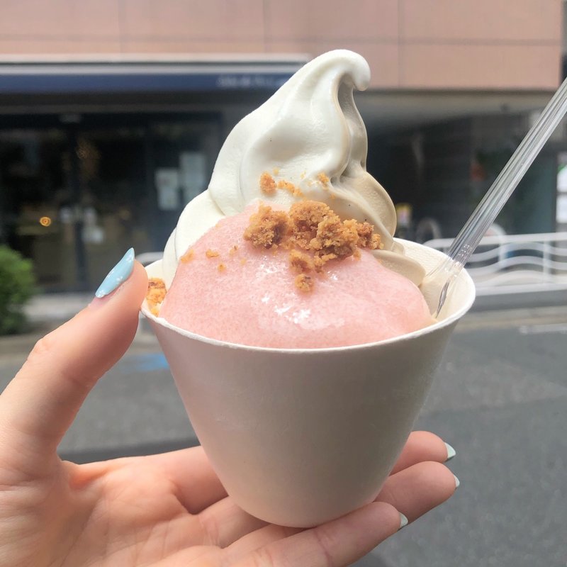 スムージーソフト（ほうじ茶と桃）(Eclat des Jours)