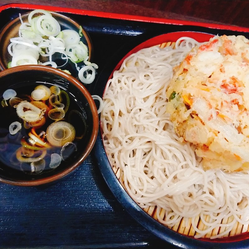 もり 大盛 かきあげ天(そばよし 京橋店)