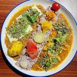 カレー2種盛り(スープカレースパイスカレー専門店Node21 神田本店)