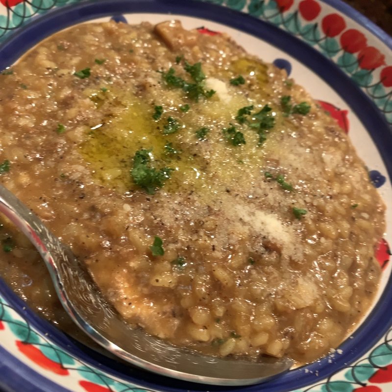 ポルチーニのリゾット(イタメシOliva)