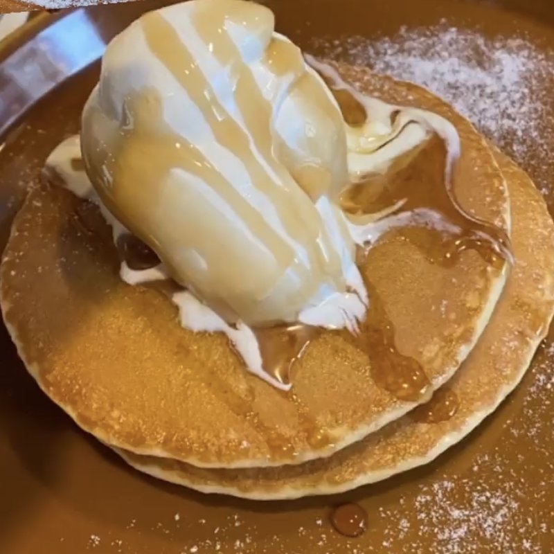 パンケーキセット(メープルバター)(パウンドハウス 心斎橋店)