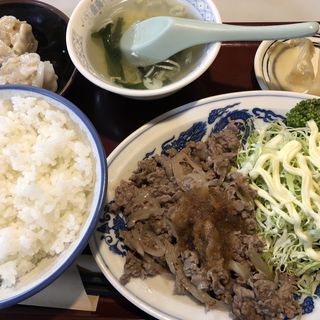 牛肉スタミナ焼(三喜屋)