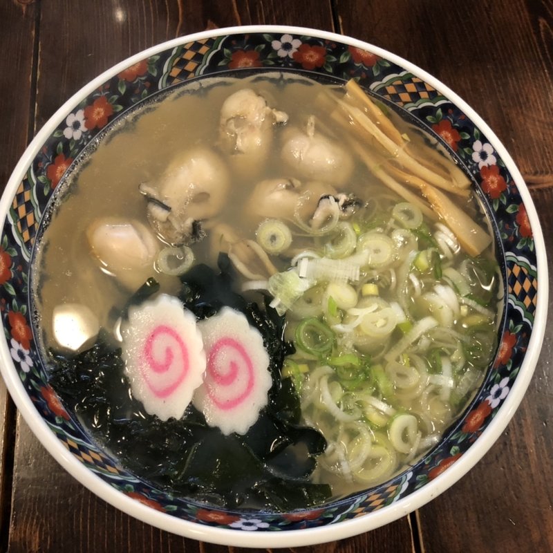 かきラーメン 塩(秀航園 本店 （しゅうこうえん）)