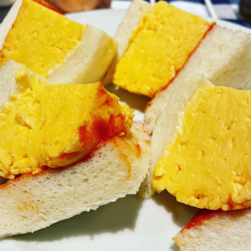 厚焼たまごサンド(エッグエッグサンド 阪急三番街店)