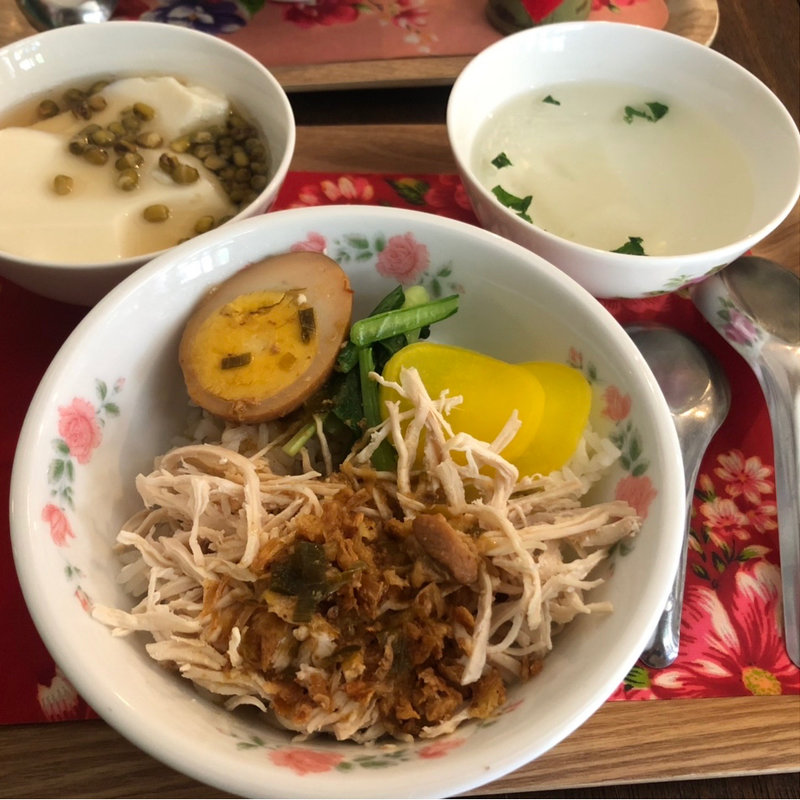 チーロー飯セット(家豆花)