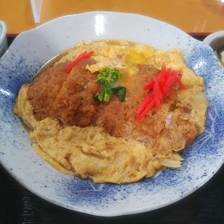 カツ煮定食(農家レストラン ぬくもり （ノウカレストラン ヌクモリ）)