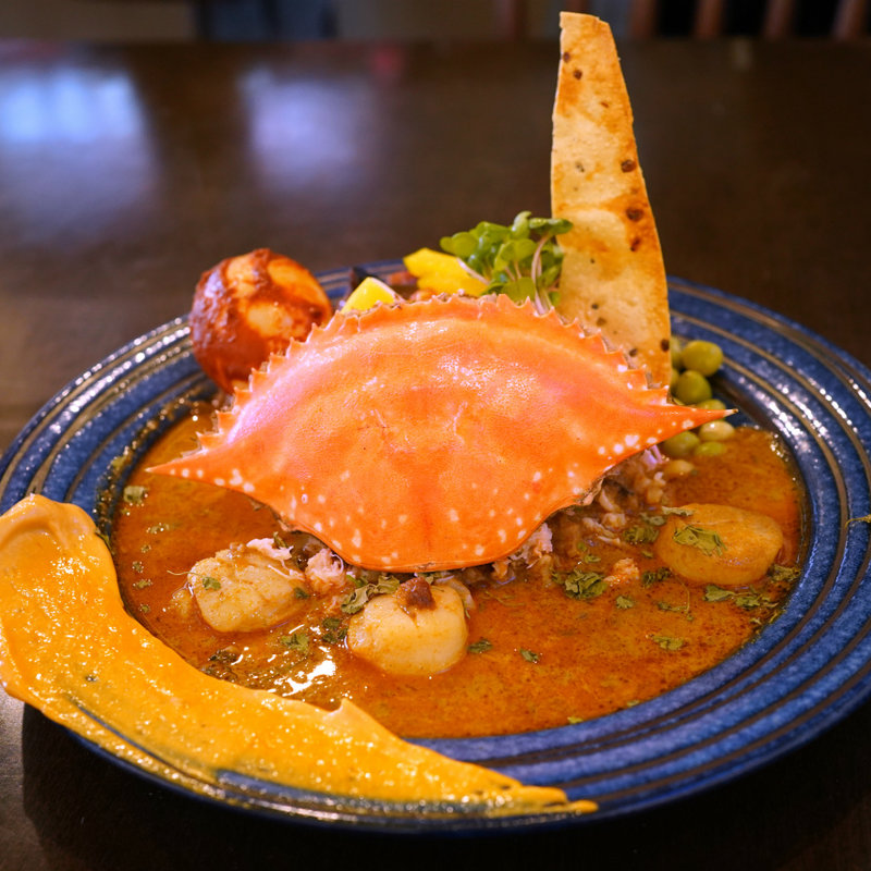 ワタリガニの140％カレー(エムカッセ)