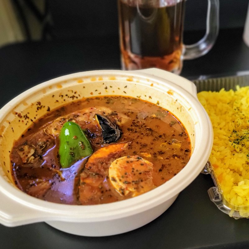 チキンカリー(ばぐばぐ 白石店)