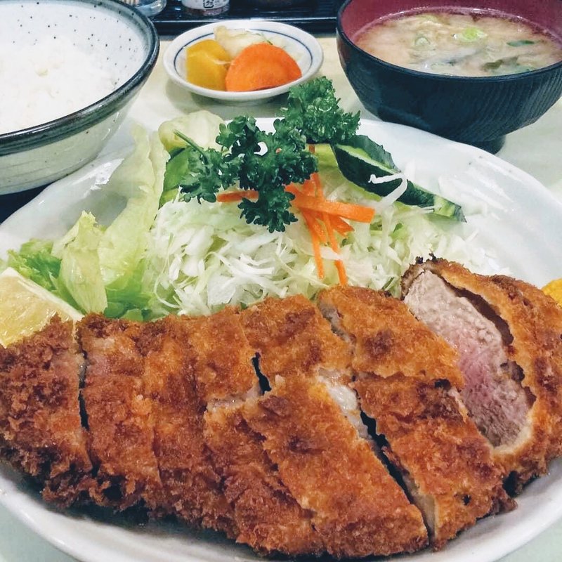 とんかつ定食(とんかつ あけぼの)