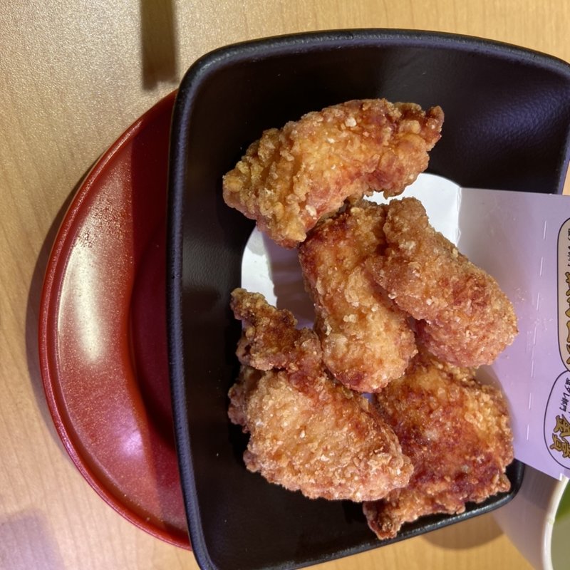 しお唐揚げ(スシロー　立川駅南口店)