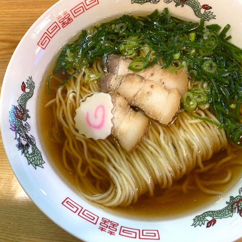 朝ラーメン＋ねぎまし(ニューおごじょ)