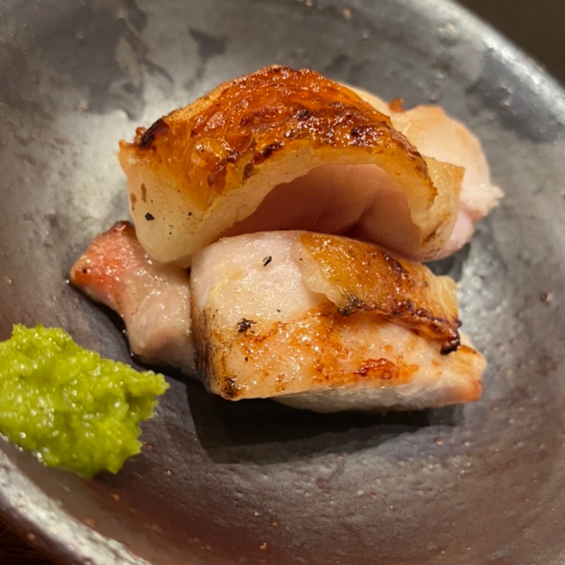 がんこ赤鶏の炙り(焼き鳥 うま中)
