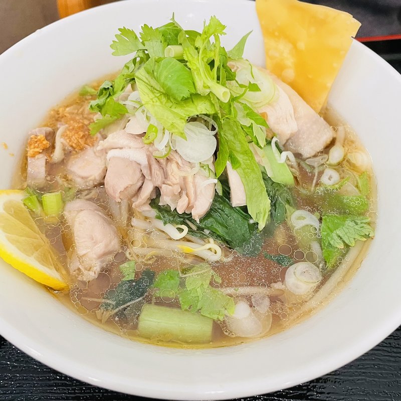 クッティアガイ（鶏ラーメン）(はすの里　新御徒町本店)