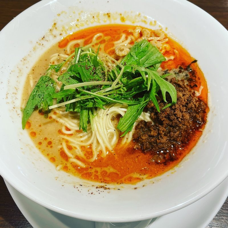 担々麺(汁あり)(騒豆花　ホワイティ梅田)