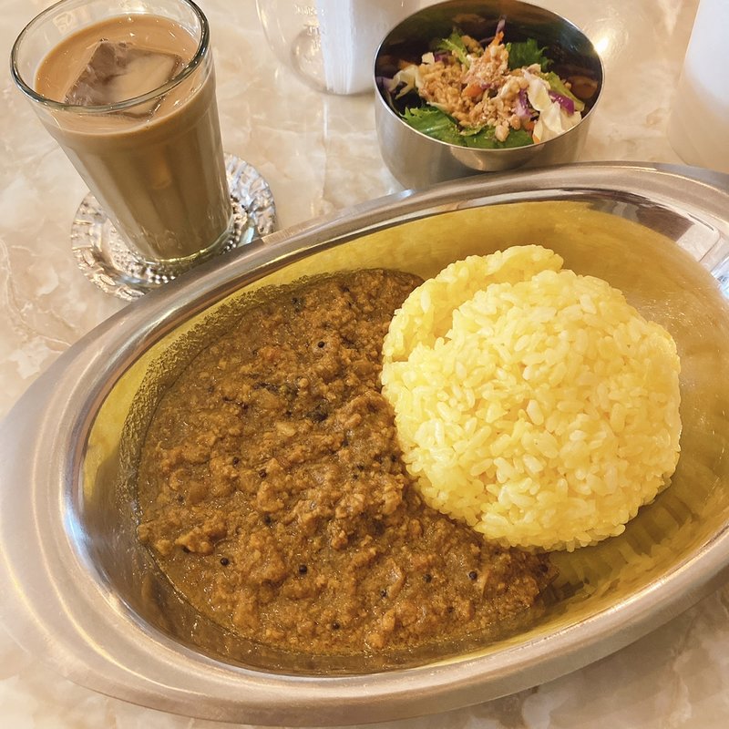 モーニングカレー（キーマ）(ミスターサモサ （Mr. Samosa）)